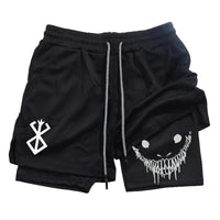 Double-Layered Workout Shorts