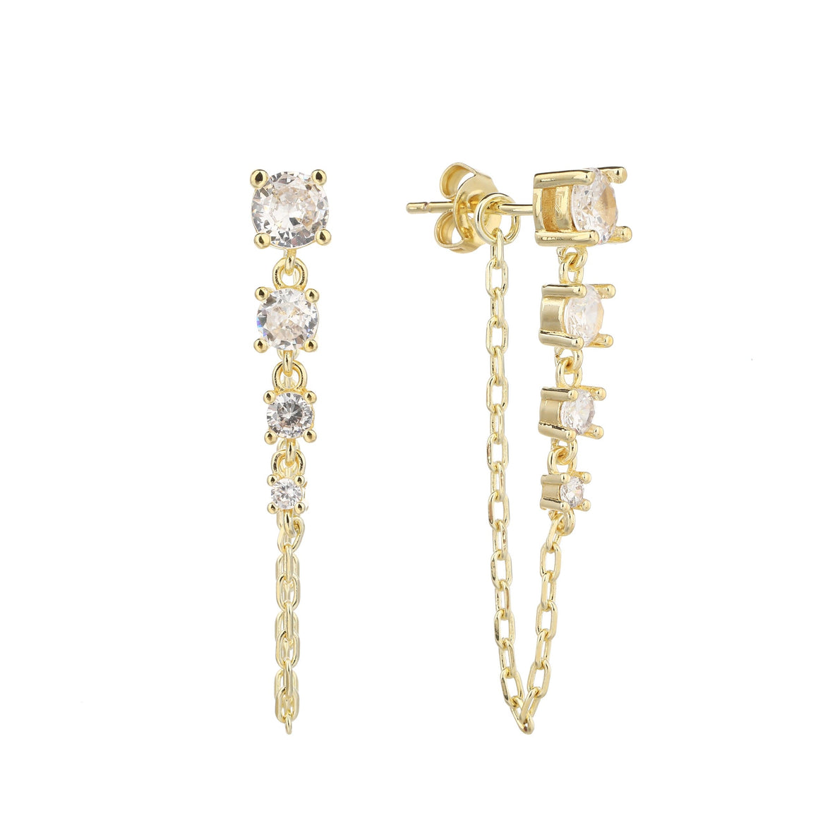 עגילי טפטוף יוקרה