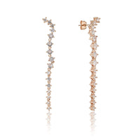 עגילי זרקון נופלים