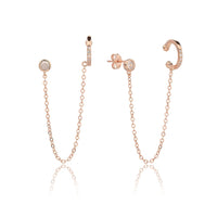 עגילי הליקס מחוברים