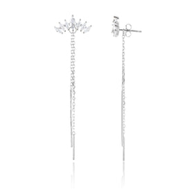 עגילי כתר הזרקון