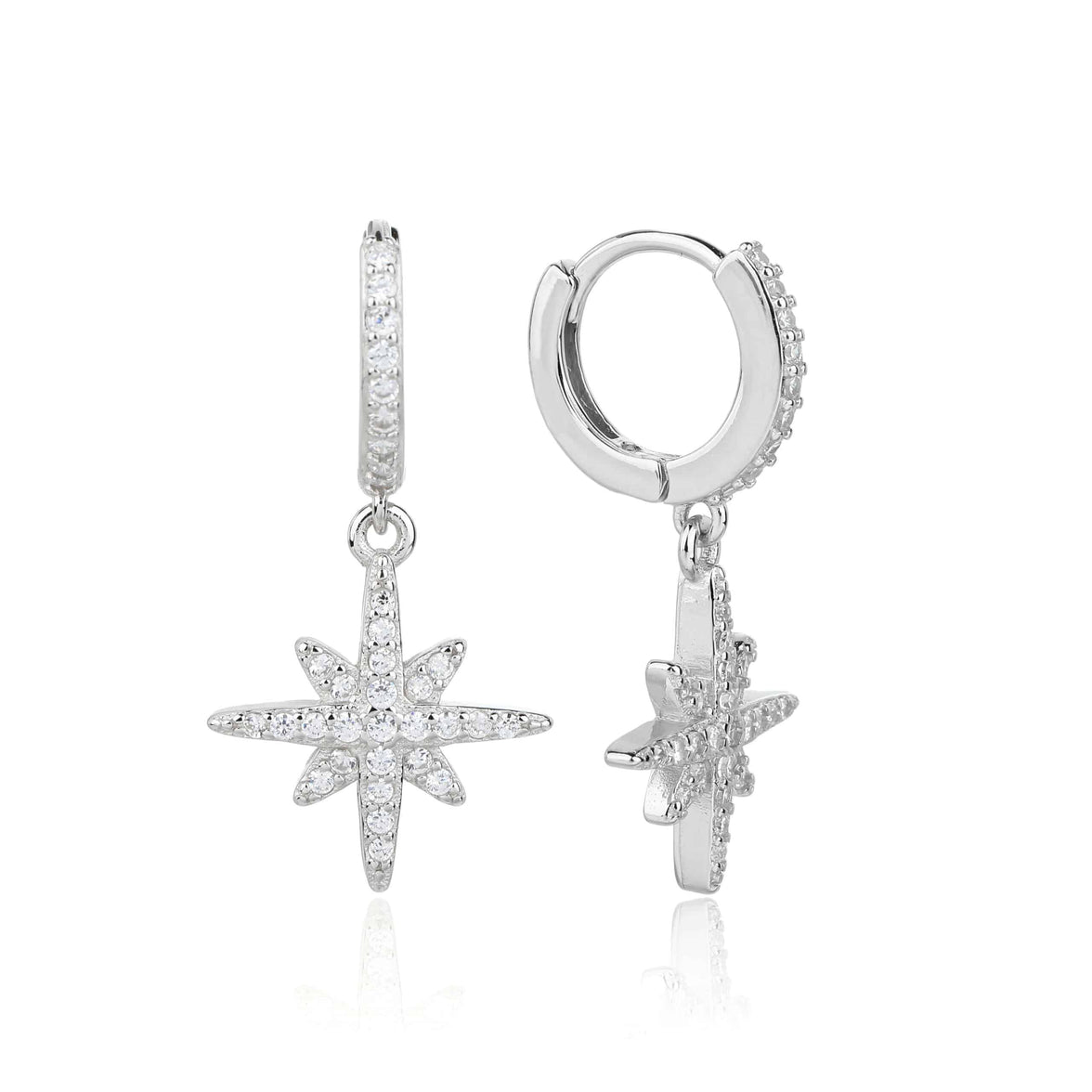 עגילי כוכב תלוי