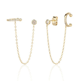 עגילי הליקס מחוברים