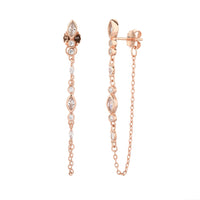 עגילי חישוק נופלים