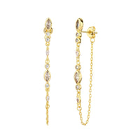 עגילי חישוק נופלים