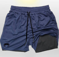 Double-Layered Workout Shorts