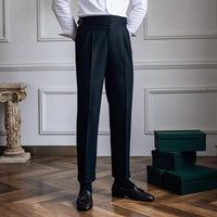 High-Waisted Suit Pants