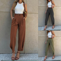 High Waist Suit Pants