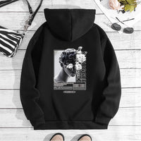 Printed Fleece Hoodie