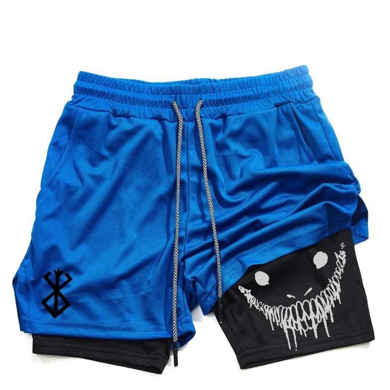 Double-Layered Workout Shorts