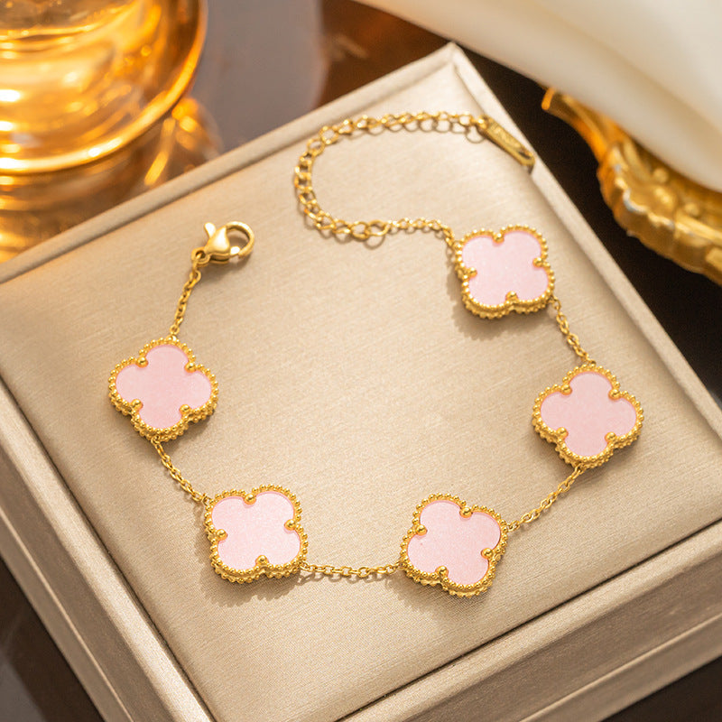 Four-Leaf Clover Bracelet