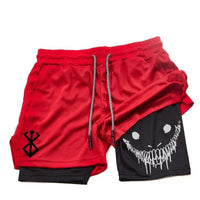 Double-Layered Workout Shorts