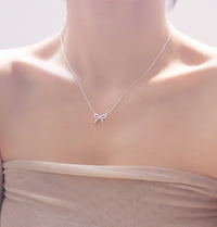 Bow Mini Pendant Necklace