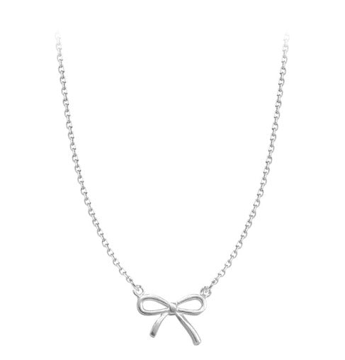 Bow Mini Pendant Necklace