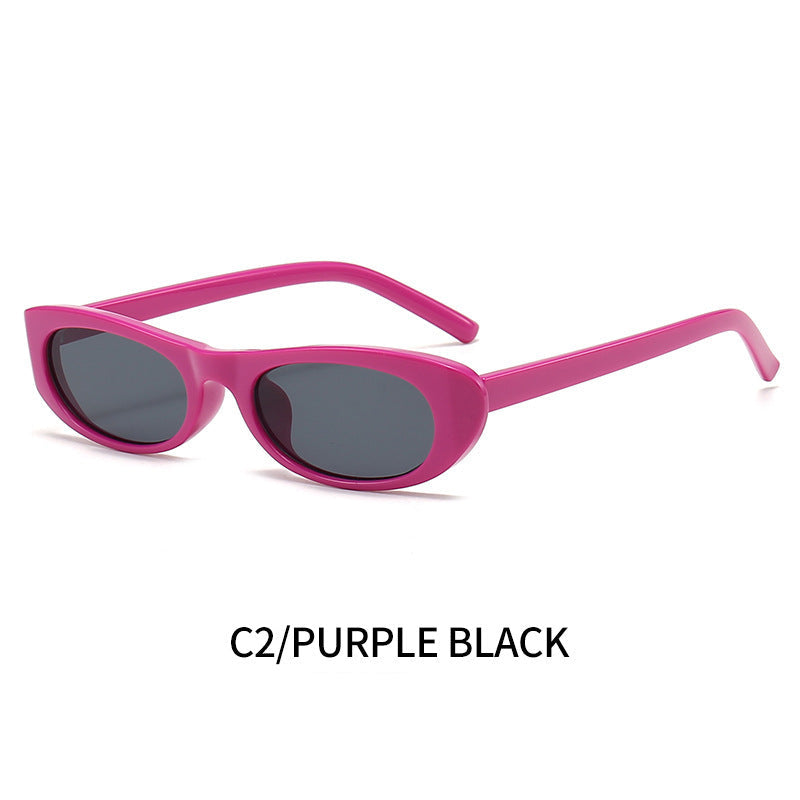 Elliptical Macaron Sunglasses