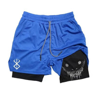 Double-Layered Workout Shorts