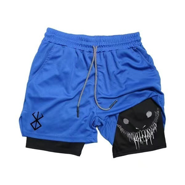 Double-Layered Workout Shorts