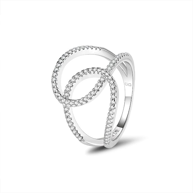 טבעת קווים שזורים