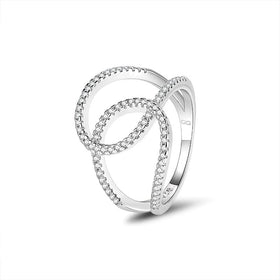 טבעת קווים שזורים